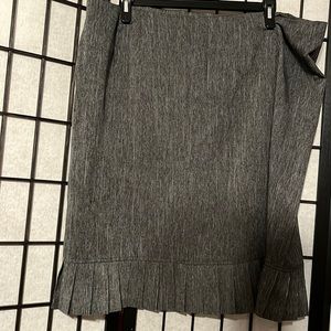 Free Previously Loved Denim like gray skirt, 22W